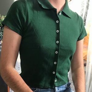 Brandy Melville button up top